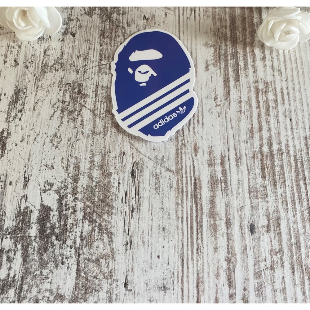Brand new Bape x Adidas sticker